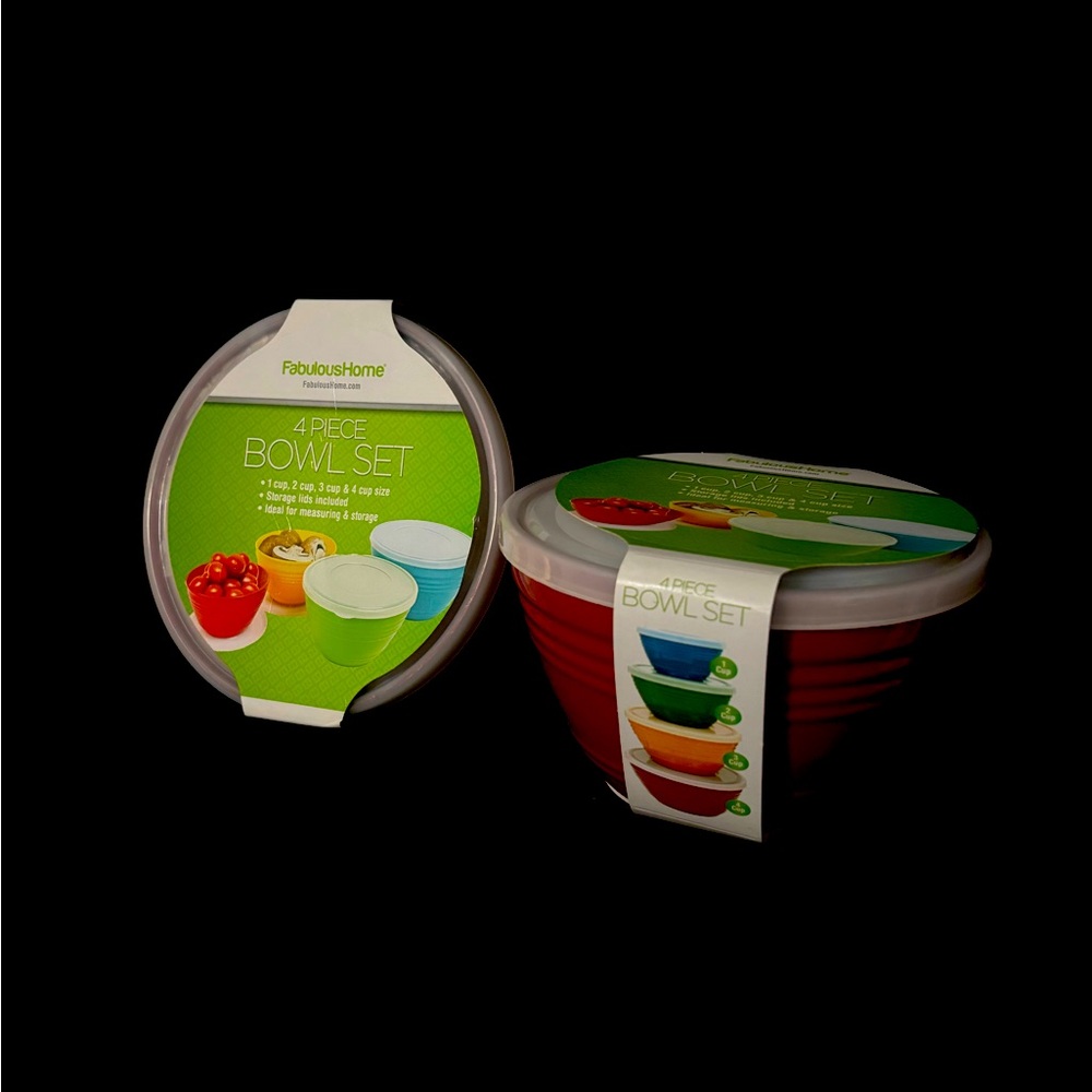 4 pack Bowl Set